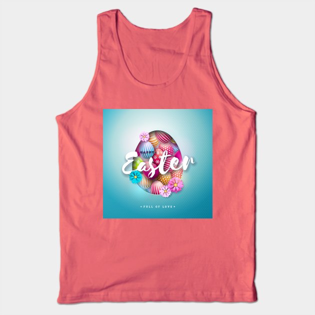 Lovely Easter Tank Top by Nadashopwien